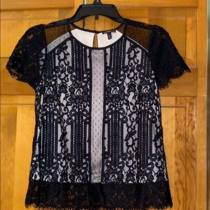 Lace Detail Top